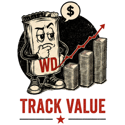 Wax Debt track value illustration